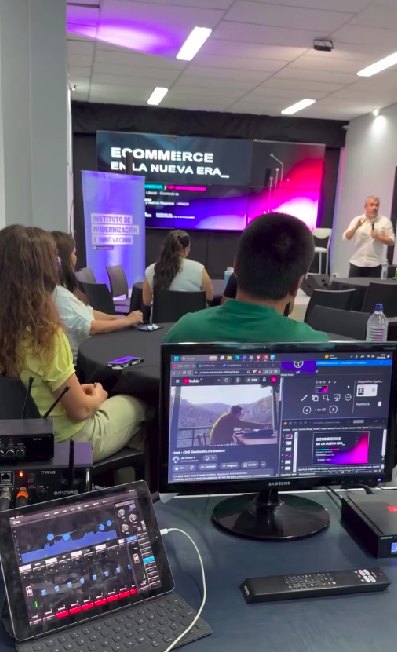Transmisión del workshop de Alejandro Berdaguez en el Circuito Tech